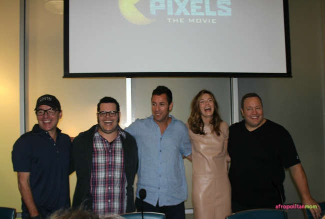 Interview with the Cast of Pixels Movie - Afropolitan Mom