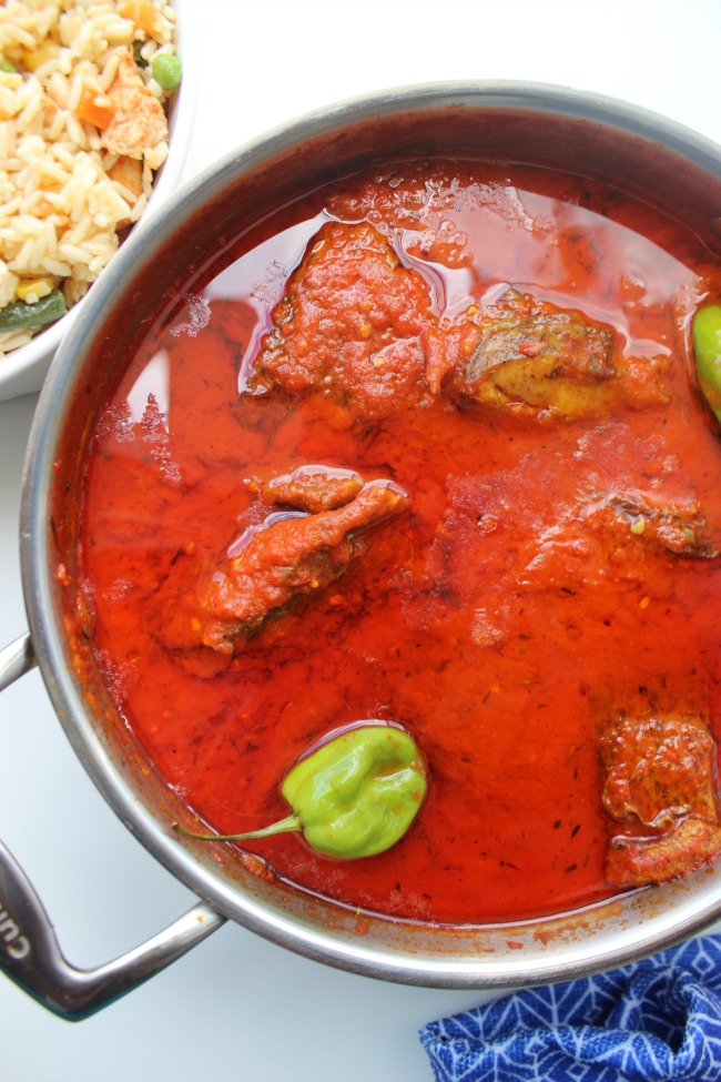 Fried Fish Stew Spicy Fish Stew Afropolitan Mom