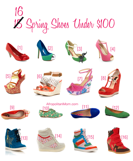 Spring Shoes Under $100 