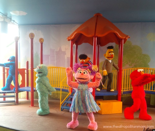 Abby cadabby dancing at sesame place