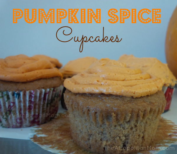 pumpkin spice cupcakes