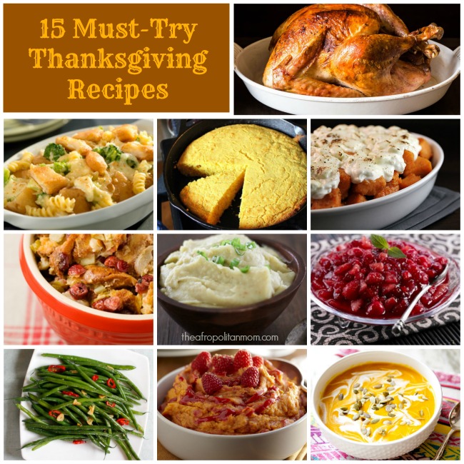 15 Must-Try Thanksgiving Recipes
