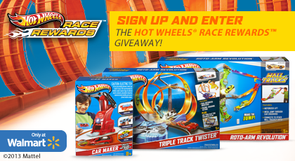 Hot Wheels Race Rewards giveaway