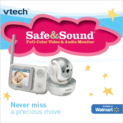 Vtech Safe & Sound Pan and Tilt Full Color Video Monitor