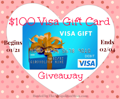 $100 Visa Gift Card Giveaway