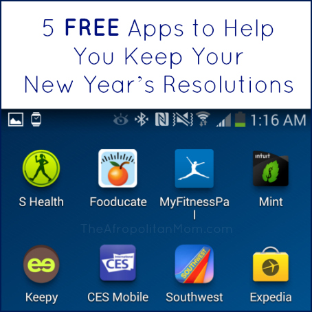 5 FREE Apps to Help You Keep Your New Year’s Resolutions1