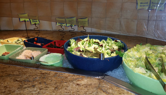 Salad Bar at Goofy's Kitchen - Disneyland