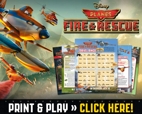 Free Disney Planes Fire & Rescue Educational Activity Guide