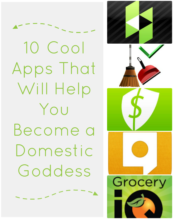 10 Apps That Will Help You Become a Domestic Goddess