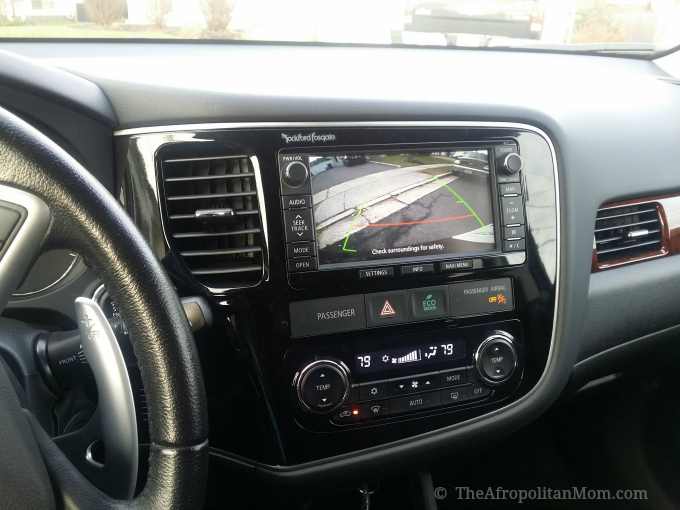2014 Mitsubishi Outlander Backup Rear View Camera Monitor