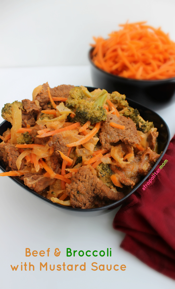 Easy Beef & Broccoli with Mustard Sauce Recipe
