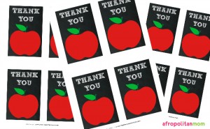 Free Teacher Appreciation Printable