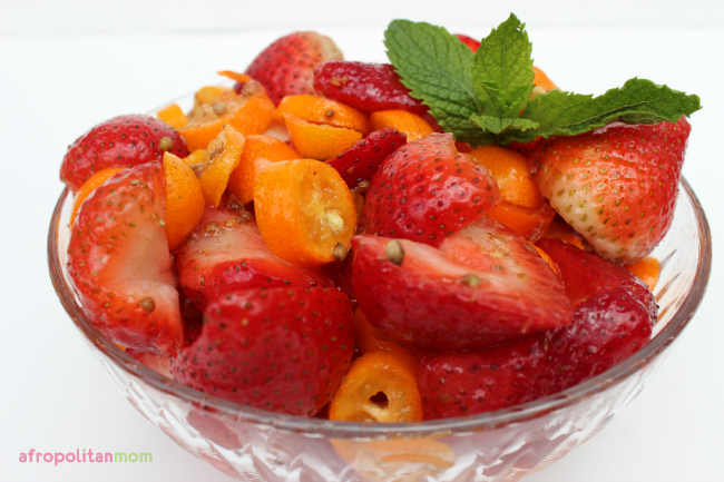 Strawberry-Kumquat Salad