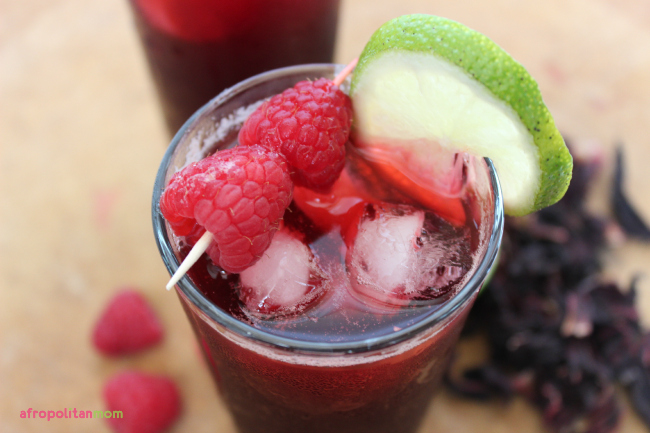 zobo drink - Sorrel Raspberry Mocktail Recipe