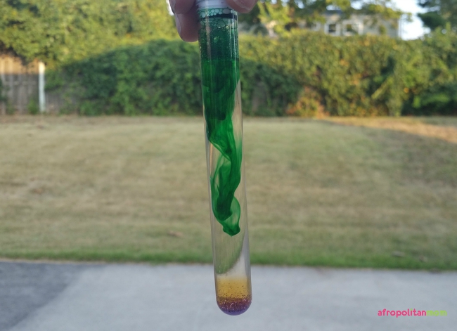 Project Mc² NOV8 Glitter Tornado Experiment