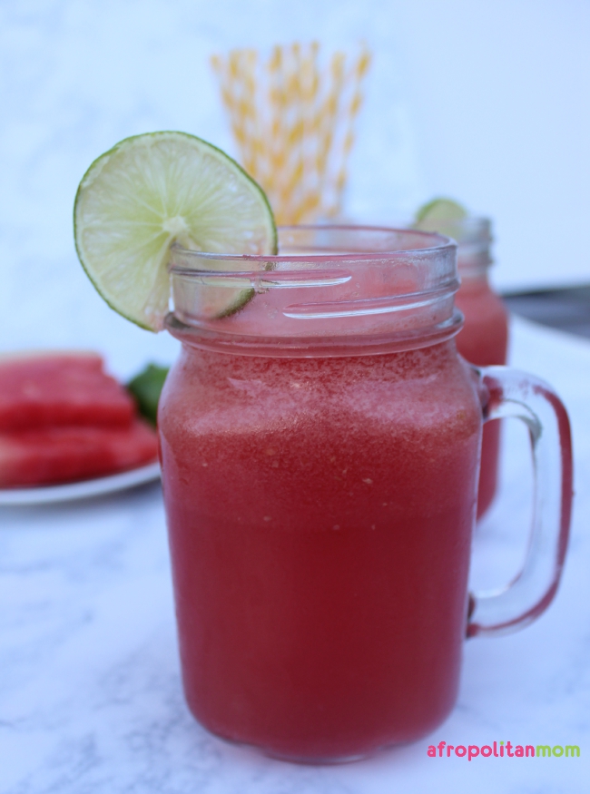 Watermelon-Ginger Crush Cocktail