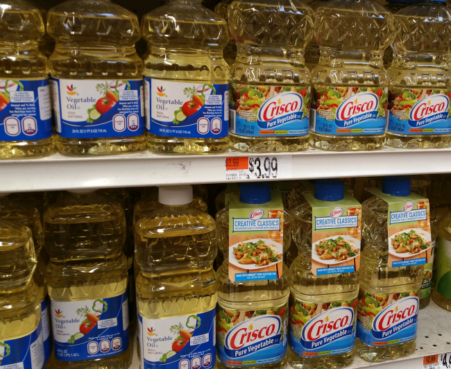 Crisco® pure vegetable oil at stop and shop