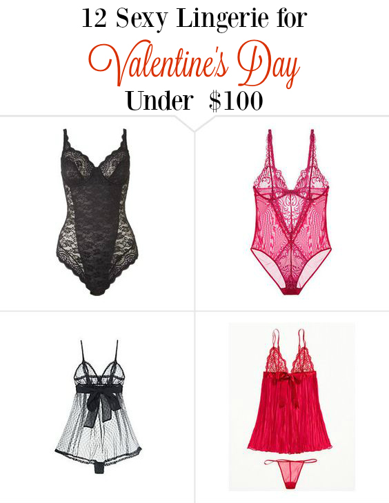 Sexy Lingerie for Valentine's Day under $100