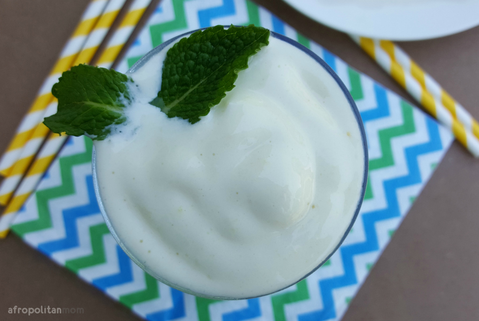 KidFriendly Piña Colada Milkshake Afropolitan Mom