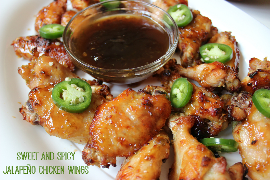 Sweet and Spicy Jalapeño Chicken Wings social