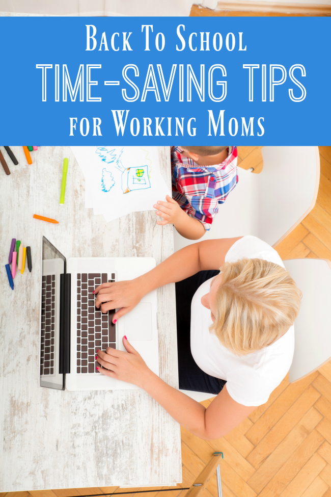 Time-Saving Tips for Working Moms