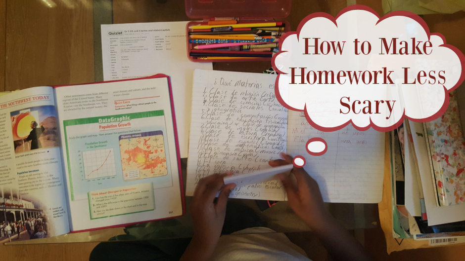How to Make Homework Less Scary