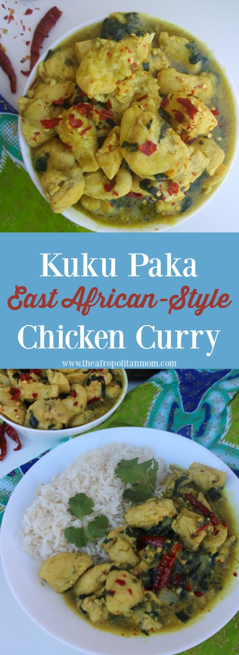Kuku Paka Recipe - An easy East African-Style Chicken Curry full of flavor and ready in less than 30 minutes. Perfect for weeknight dinner
