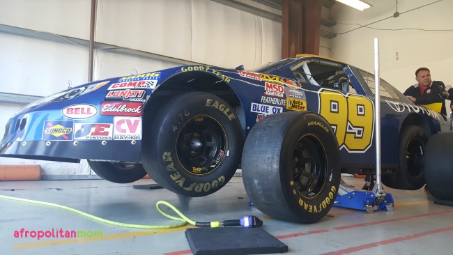 changing tire at Somoma Raceway