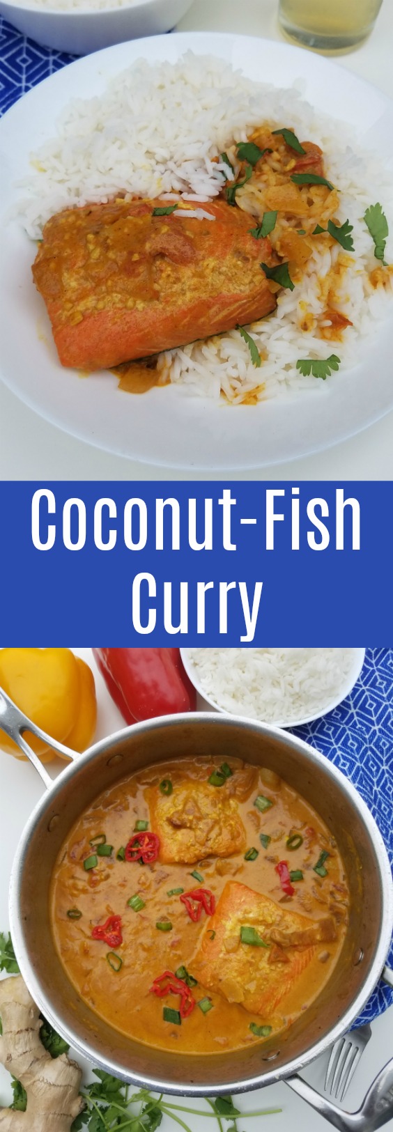 Curry in a hurry. Add this easy coconut fish curry recipe to your menu. Great for a dinner ready in less than 30 minutes @Alaska Seafood #AskForAlaska #IC (ad)