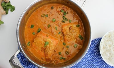 Spicy Coconut-Salmon Curry