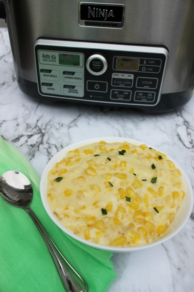 Ninja Cooking System Recipe - Slow-Cooker Creamed Corn