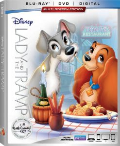 Lady and the tramp Blu-ray