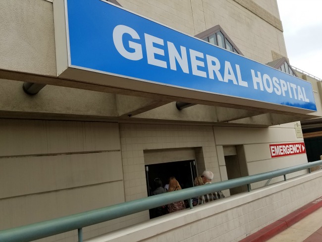 General Hospital Set Visit