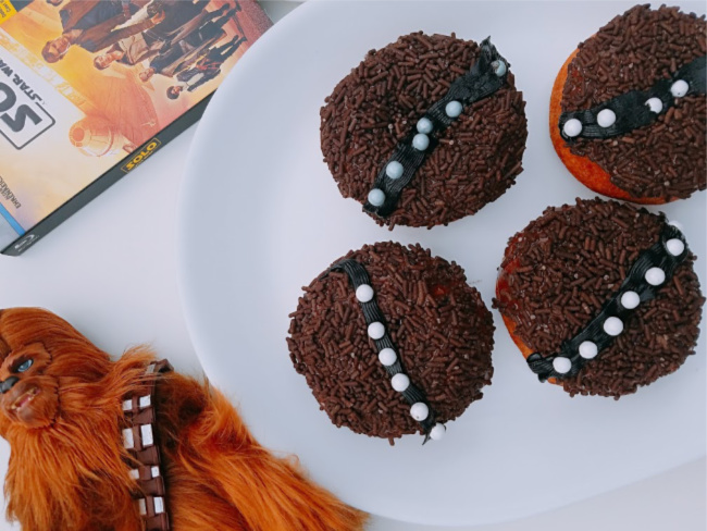 Star Wars wookiee donuts