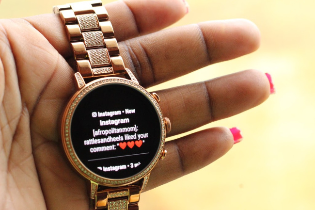 Fossil Gen 4 Venture HR Smartwatch - Message notification