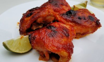 Oven Baked BBQ Chicken Thighs