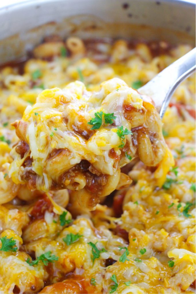 Easy Beef Enchilada Pasta Bake Afropolitan Mom