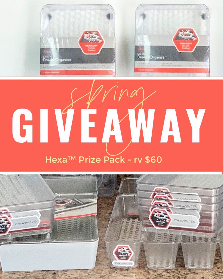 Giveaway - Enter to win a Hexa-in drawer Prize Pack worth over $60